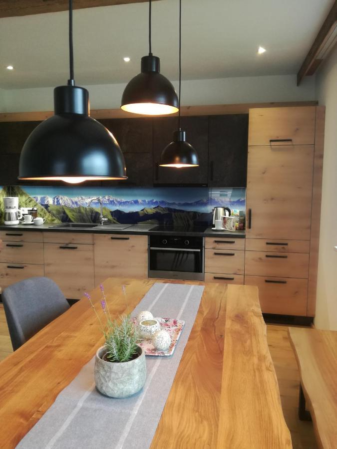 Appartement Ferienwohnung Bergahorn Groebming Grobming Exteriér fotografie